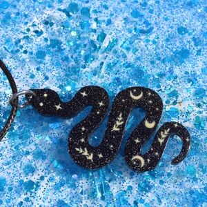 Black Snake Necklace
